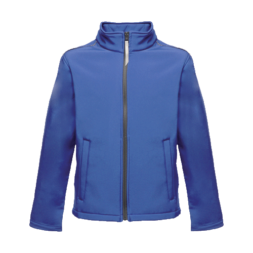 Regatta Kid's Classmate Softshell Jacket Various Colours T_TRA683 - Royal Blue 5/6 Years