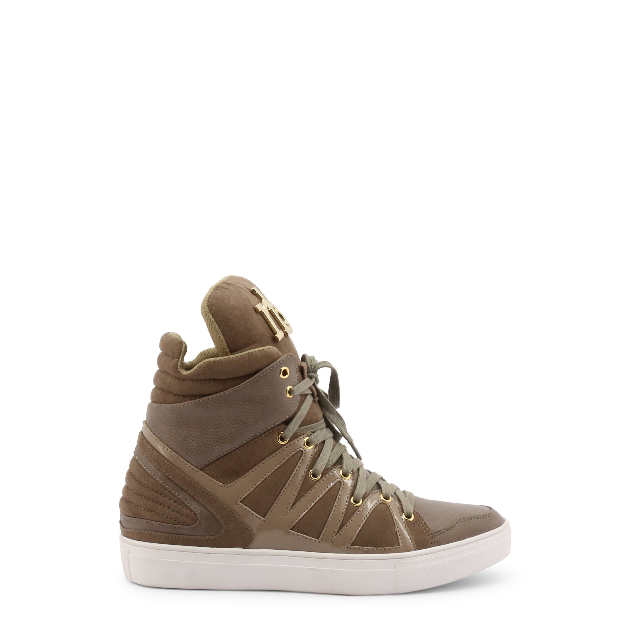 Roccobarocco Women's Trainer Black RBSC0V701STD - brown EU 37