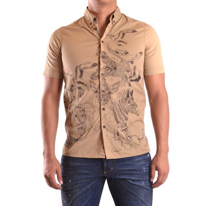 Dsquared Men's Shirt Beige 161776 - beige 44