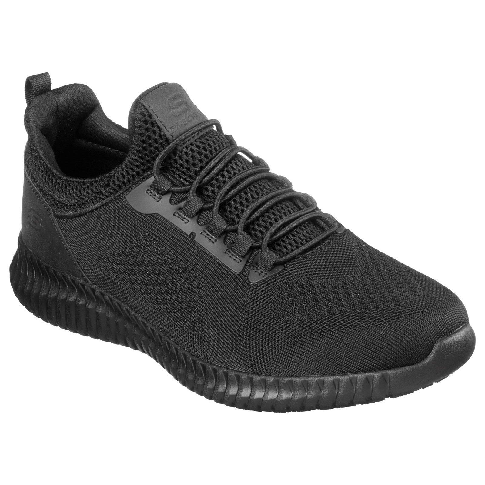 Skechers Unisex Cessnock Trainer Black 32620 - Black 11