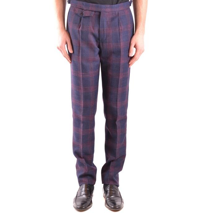 Incotex Men's Trouser Blue 164832 - blue 48