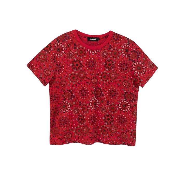 Desigual Women's T-Shirt Various Colours 189400 - red M