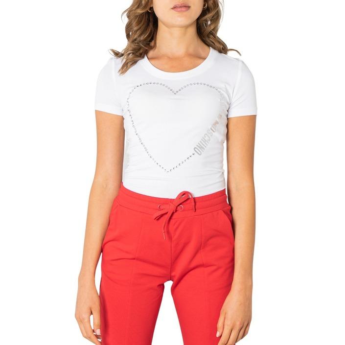 Love Moschino Women's T-Shirt White 320624 - white 38