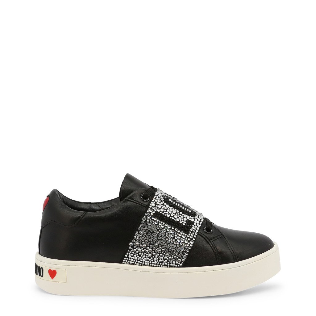 Love Moschino Women's Trainer Black JA15013G1DIA0 - black EU 35