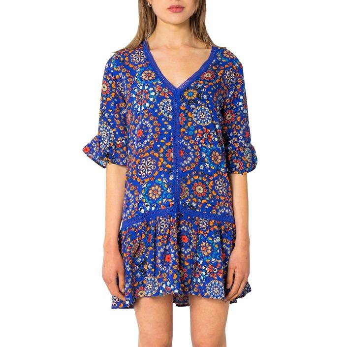 Desigual Women's Dress Various Colours 243271 - blue S