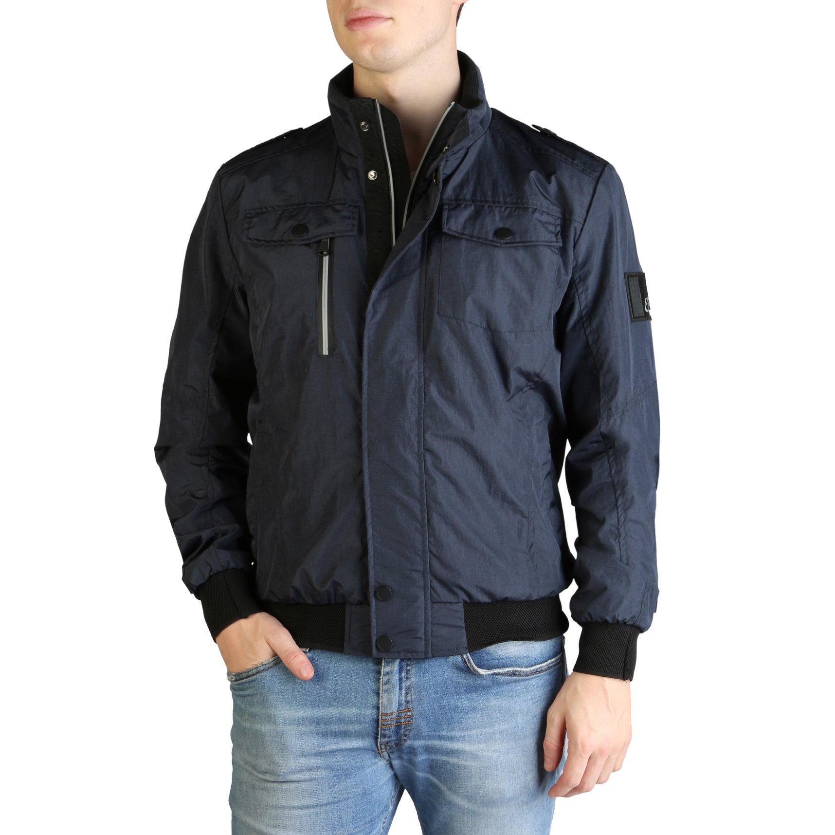 Yes Zee Men's Jacket Various Colours J510_NF00 - blue S