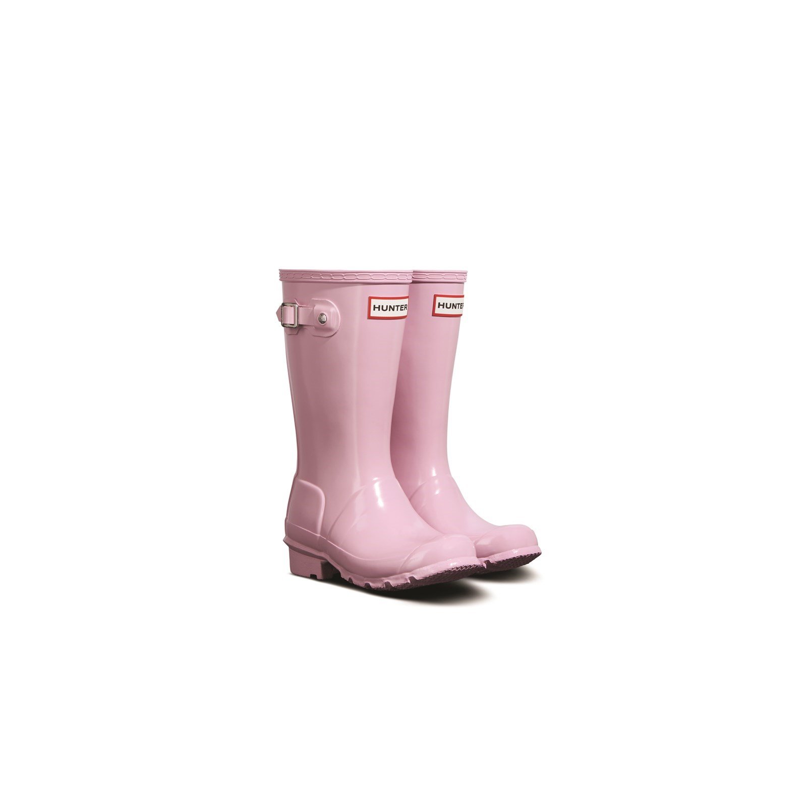 Hunter Kid's Original Gloss Wellington Boots Various Colour 31626 - Foxglove 2