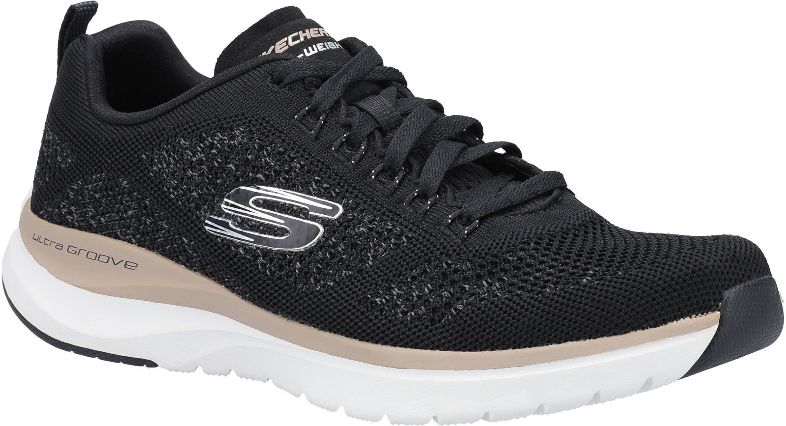 Skechers Unisex Ultra Groove Royal Dragon Trainers Various Colours 30355 - Black 6