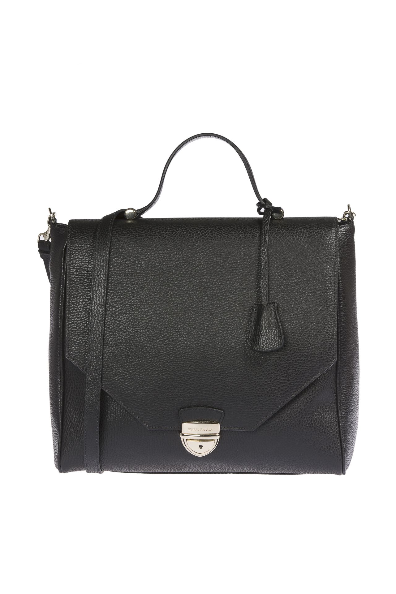 Trussardi Women's Handbag Black 1DB338_19Black