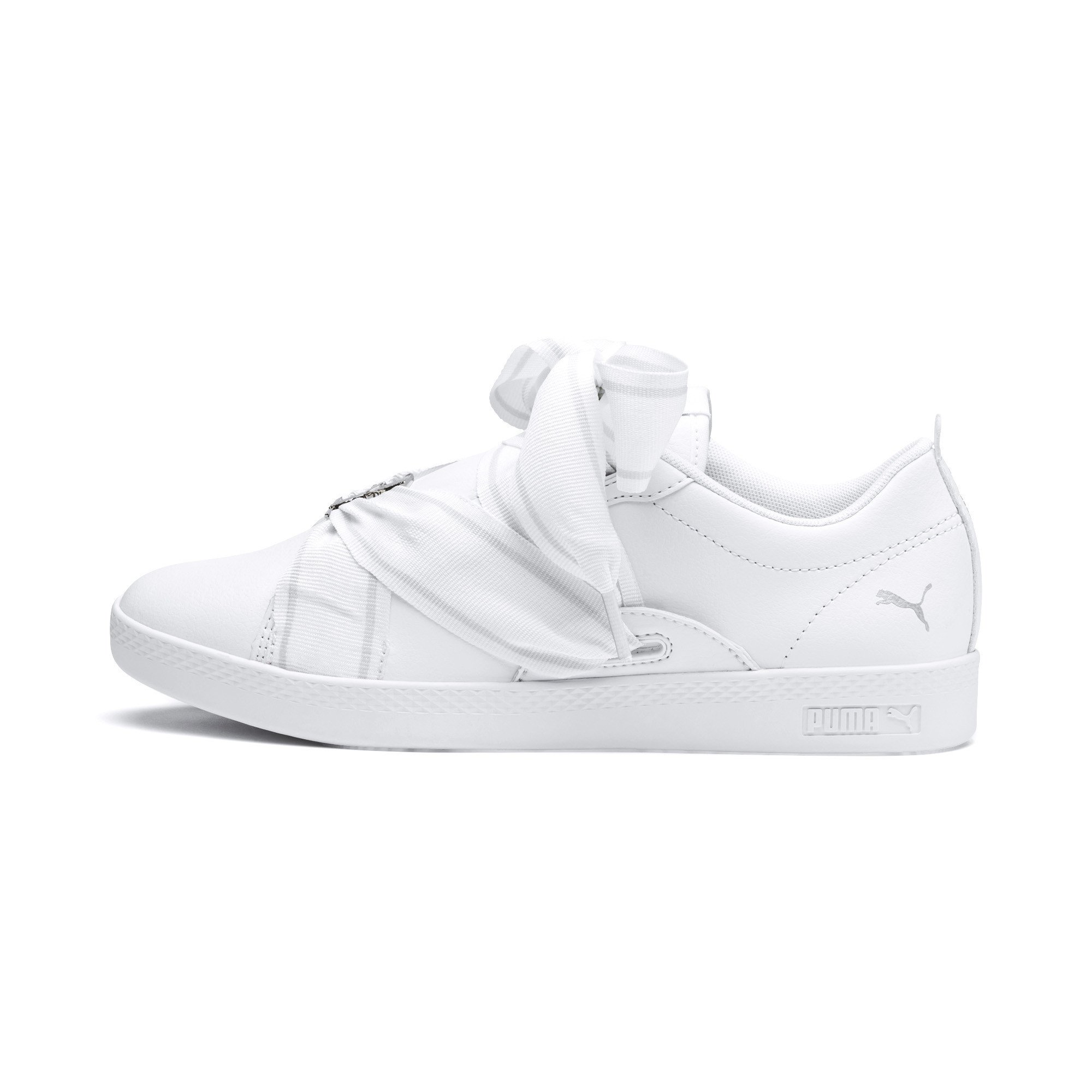Puma Women’s Smash Buckle Trainers Various Colours 4060978823168 - 6 UK White