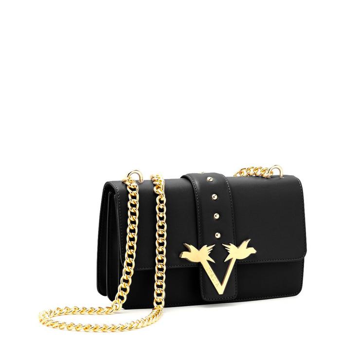 19v69 Italia Women's Shoulder Bag Various Colours 318676 - black UNICA
