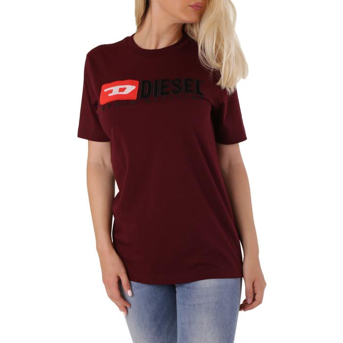 Diesel Women's T-Shirt Red 302489 - red-1 2XS