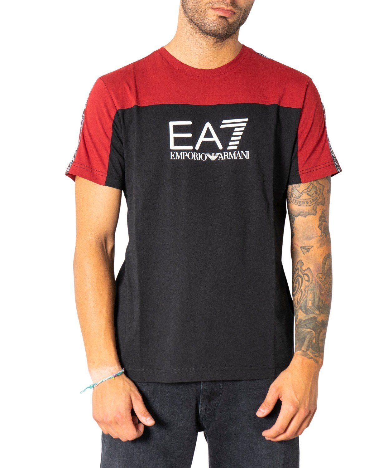 Ea7 Men's T-Shirt Various Colours 305050 - multicolor XL