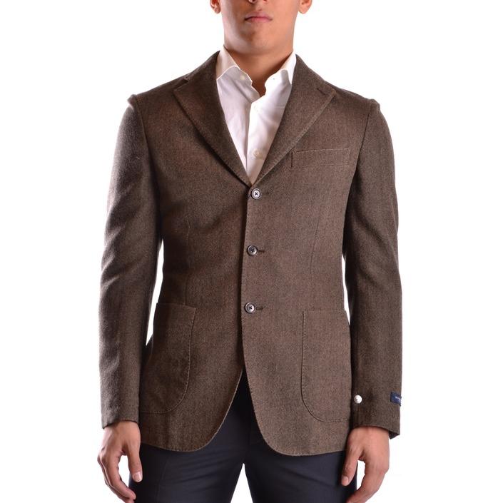 Burberry Men's Blazer Brown 164026 - brown 48