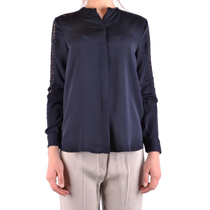 Michael Kors Women's Shirt Blue 161523 - blue XS
