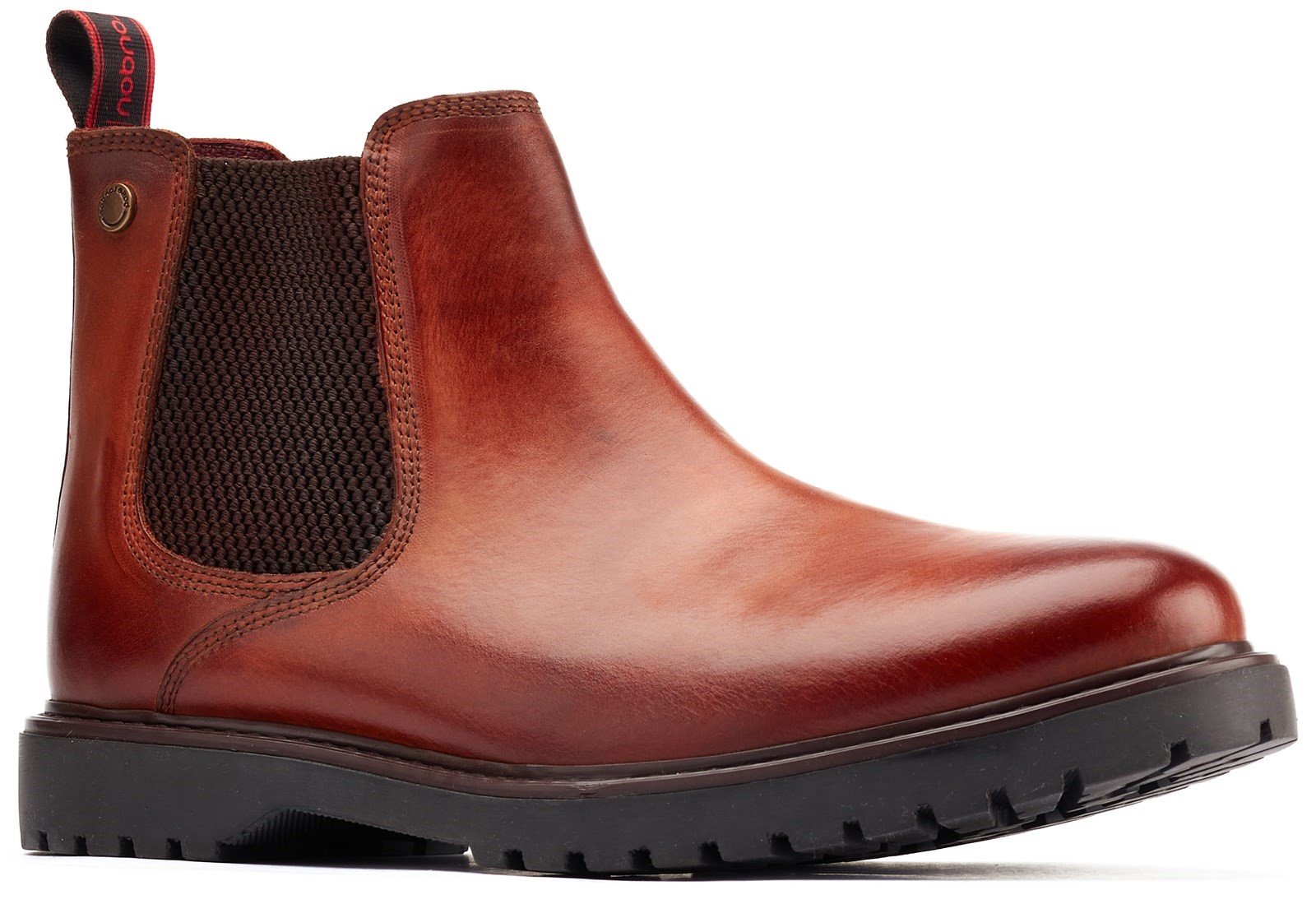 Base London Men's Anvil Chelsea Boot Tan 31229 - Tan 6