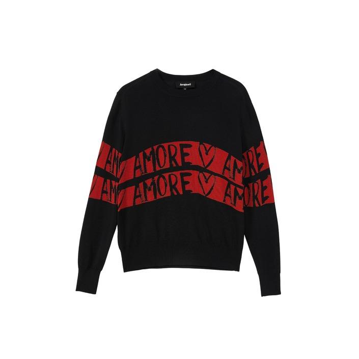 Desigual Women's Sweater Black 319393 - black L