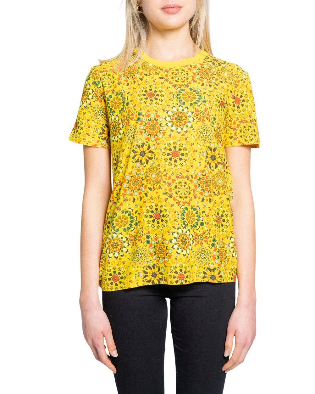 Desigual Women's T-Shirt Various Colours 189400 - yellow XL