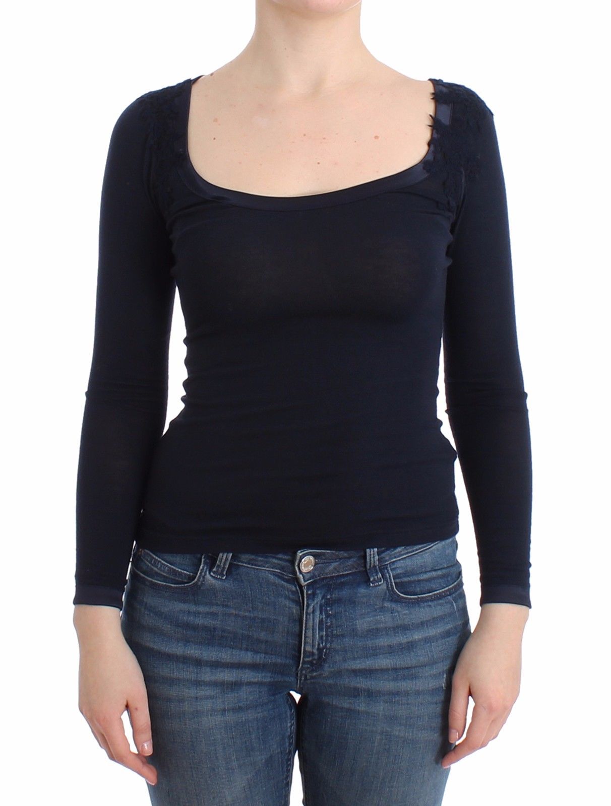 Ermanno Scervino Women's Sweater Blue SIG12008 - IT40 | XS