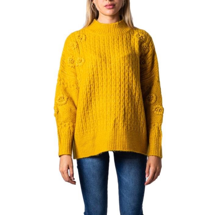 Desigual Women's Sweater Yellow 176875 - yellow M