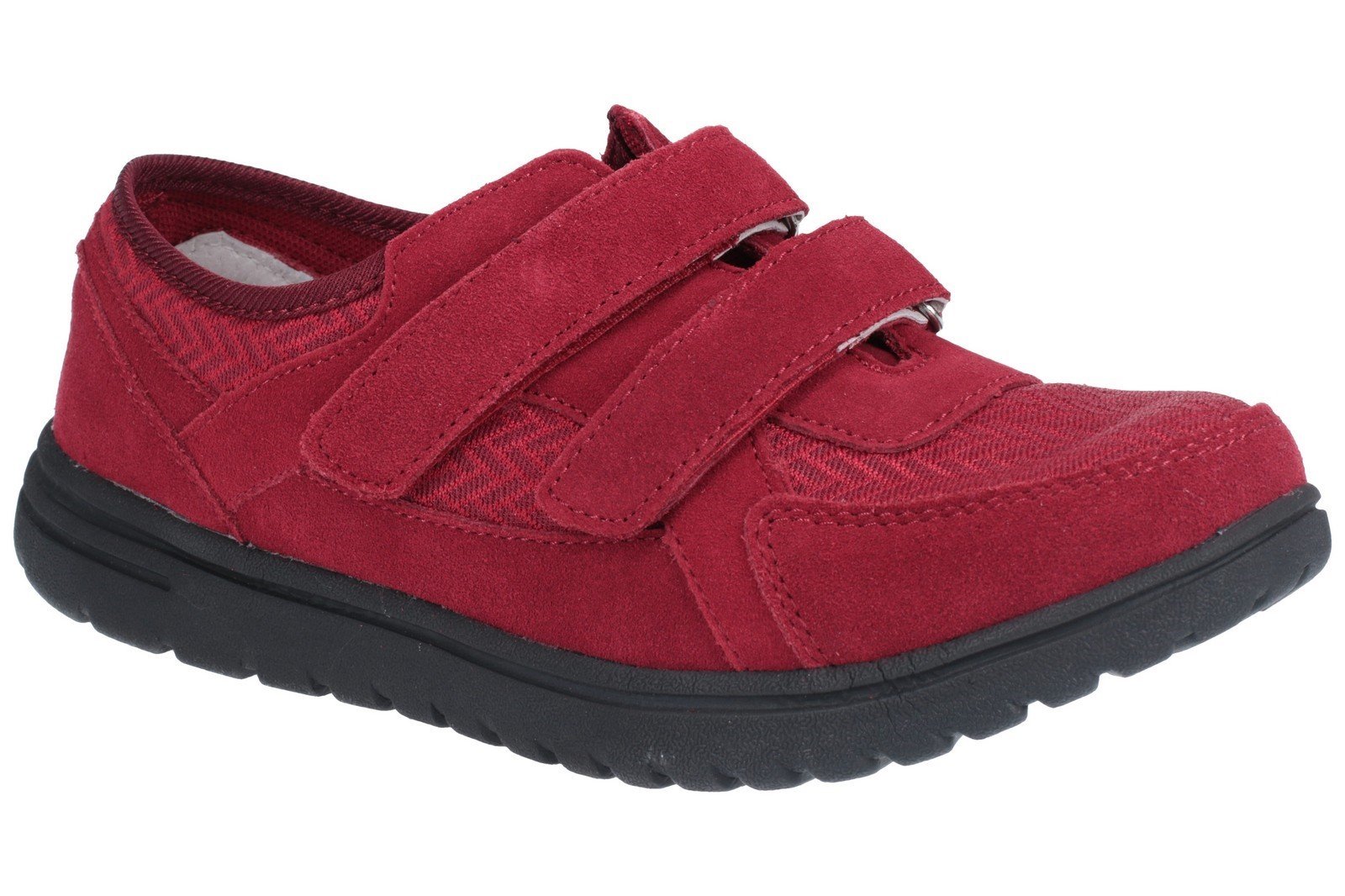 Fleet & Foster Women's Jean Touch Fasten Shoe Black 27154-45624 - Bordo 3