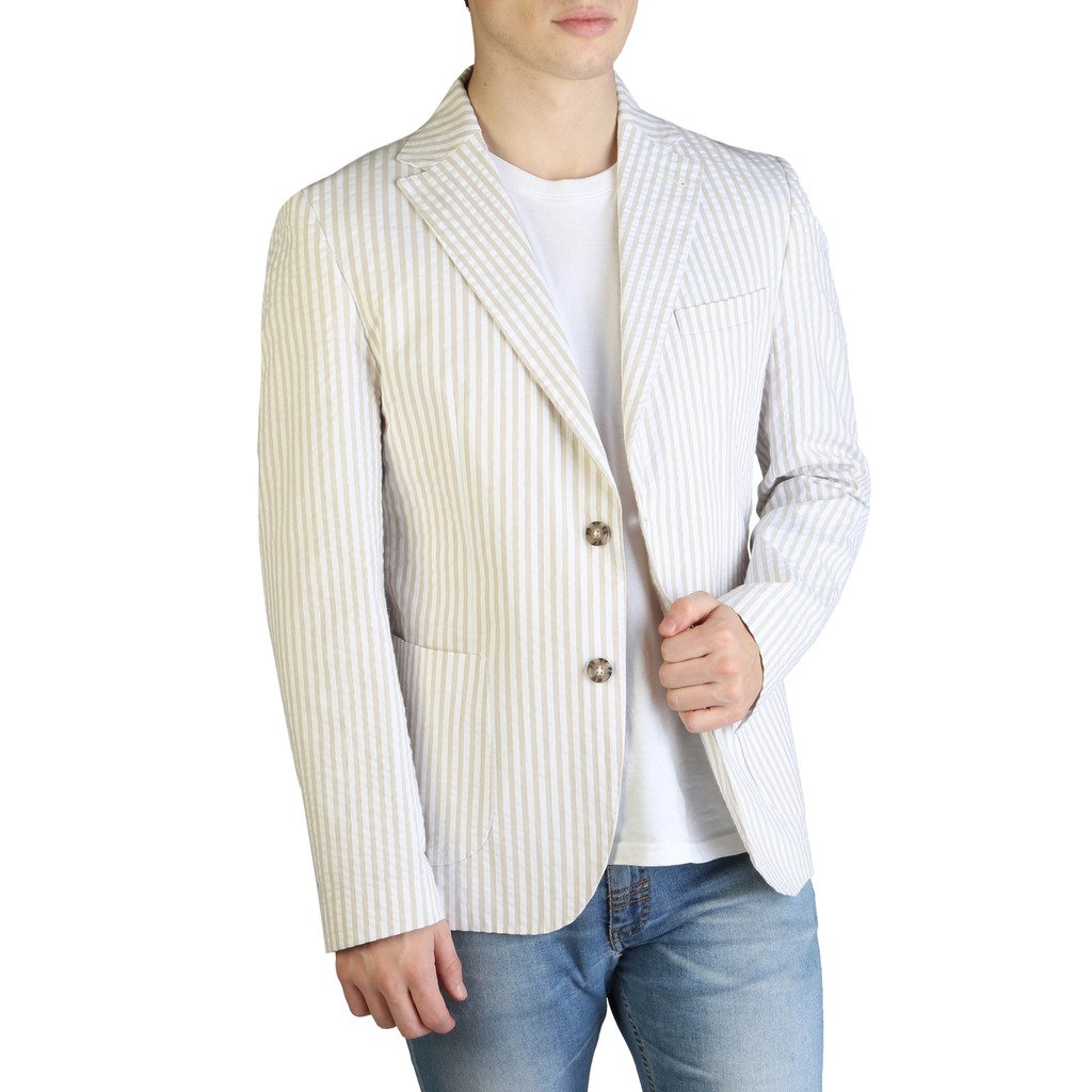 Yes Zee Men's Formal Jacket Various Colours G501_DB00 - brown 44