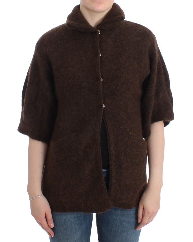 Cavalli Women's Cardigan Brown SIG11843 - IT44|L