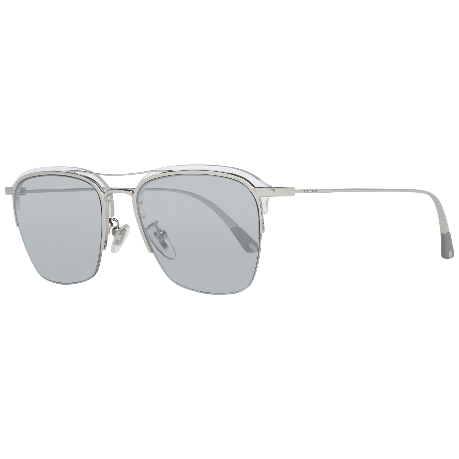 Police Men's Sunglasses Silver SPL783 54579X
