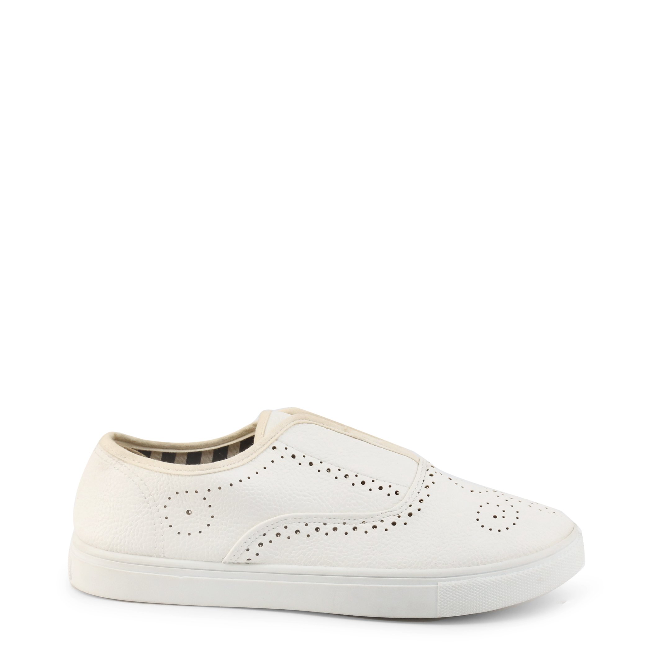 Roccobarocco Women's Slip On Shoe Various Colours RBSC1C701 - white EU 39