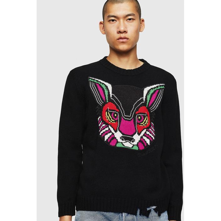 Diesel Men's Sweater Black 312531 - black S