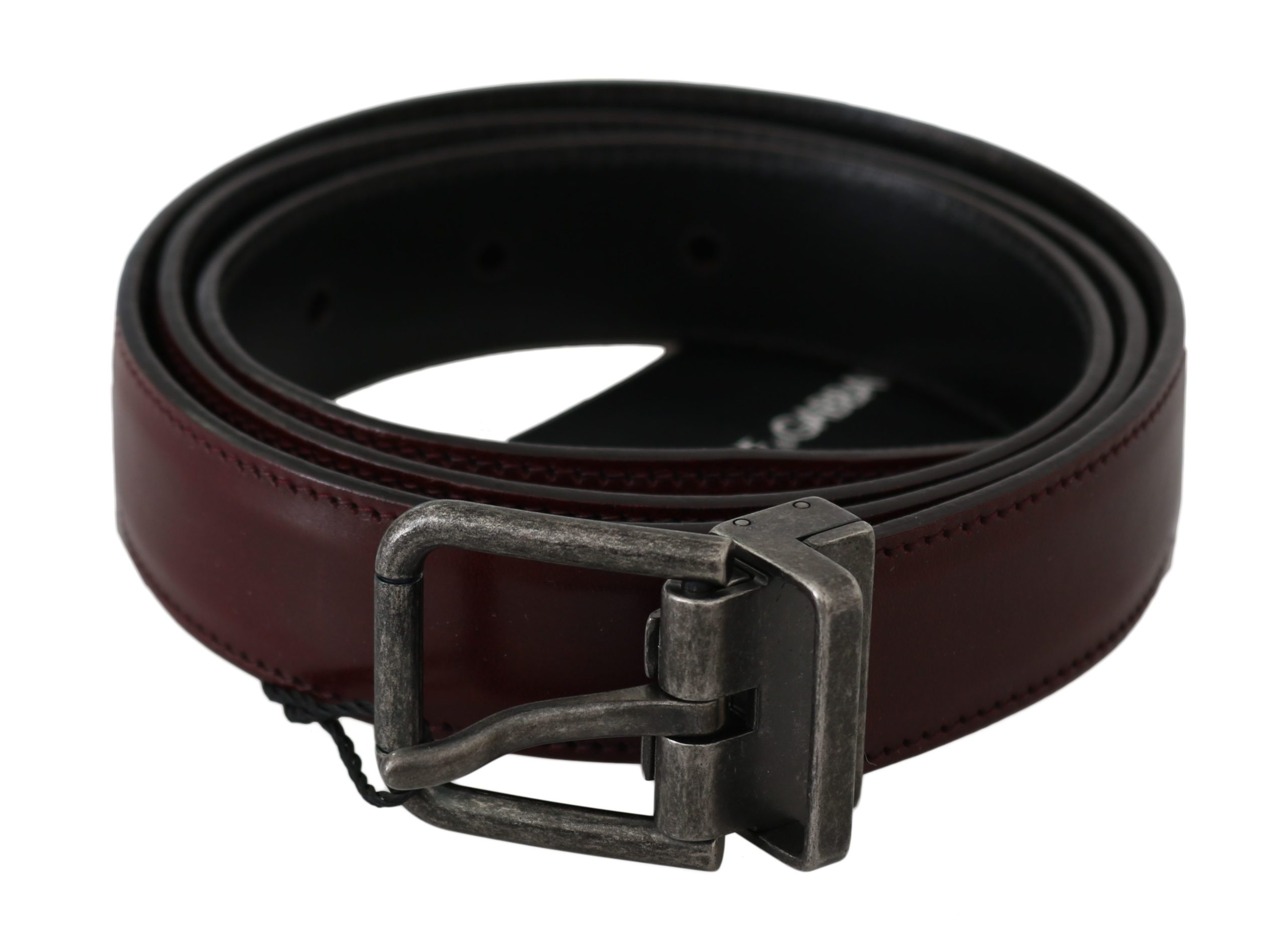 Dolce & Gabbana Men's Belt Bordeaux BEL60334 - 100 cm / 40 Inches