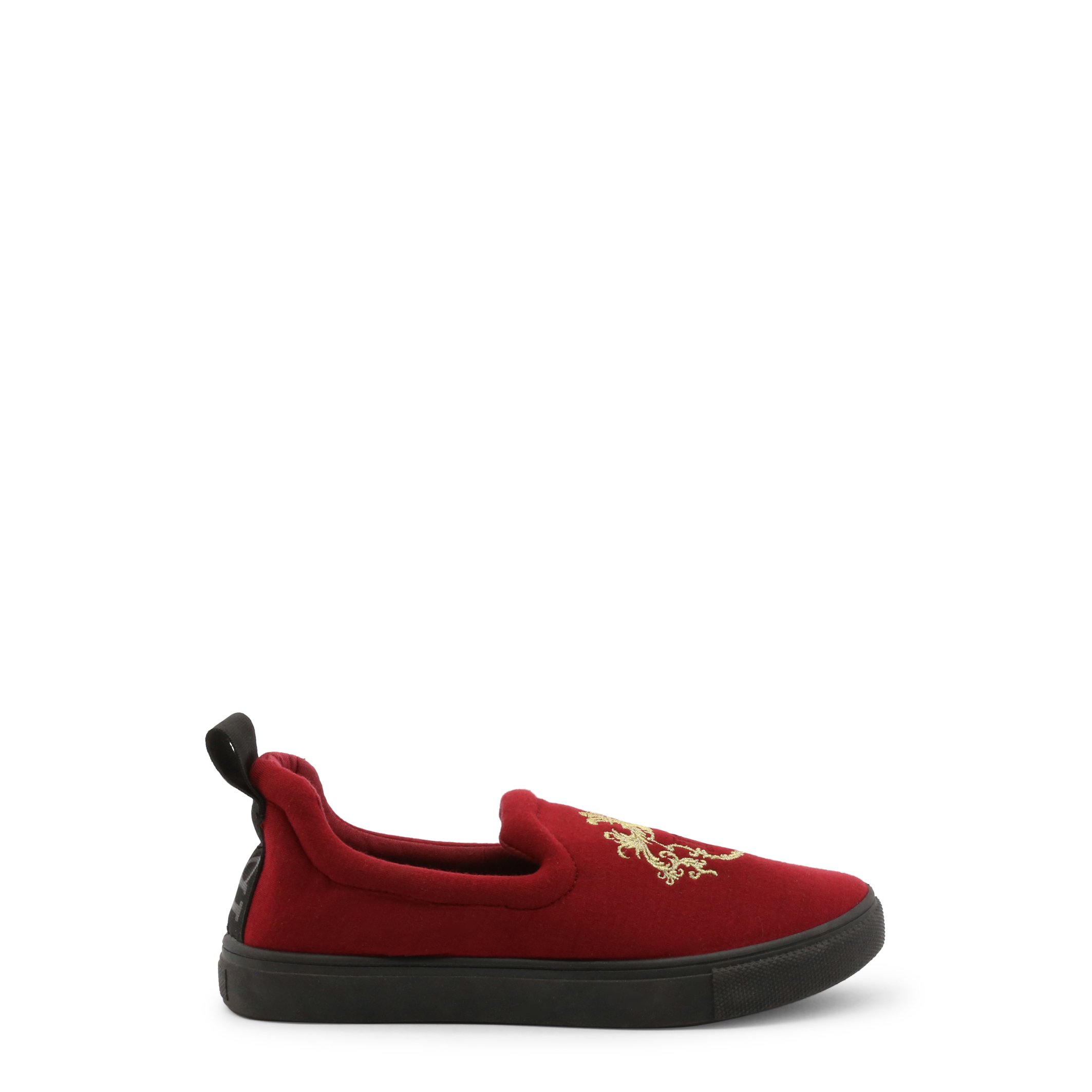 Roccobarocco Women's Slip On Shoes Black 336976 - red EU 37