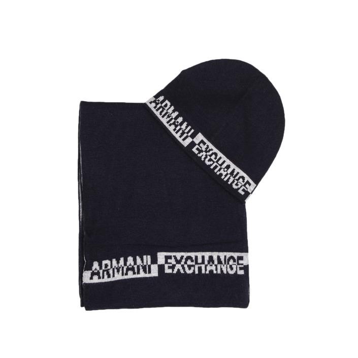 Armani Exchange Men's Scarf Black 169907 - black UNICA