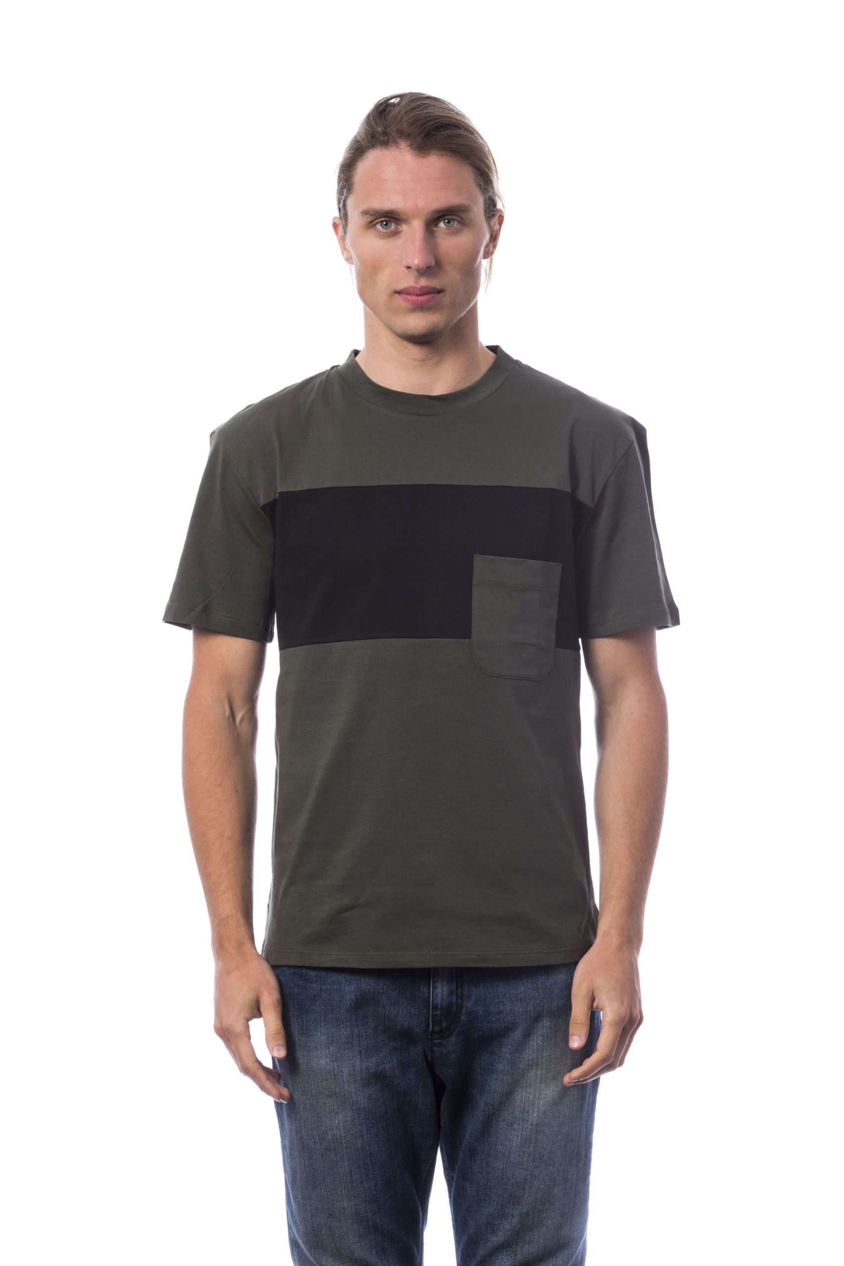 Verri Men's Military T-Shirt Black VE678949 - L