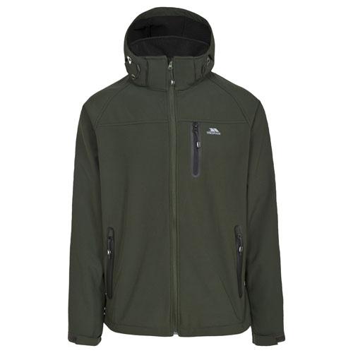 Trespass Men's Softshell Jacket Various Colours Accelerator - Olive S