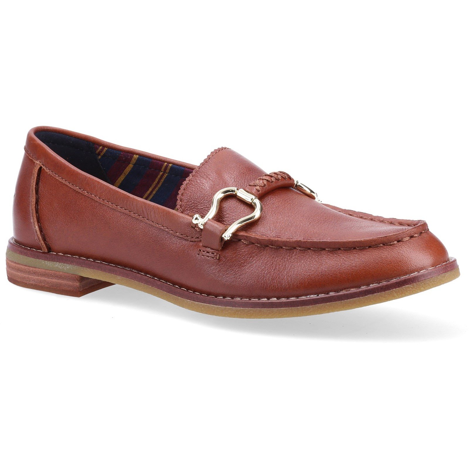 Sperry Women's Seaport Penny Plushwave Shackle Loafer Various Colours 32405 - Tan 4