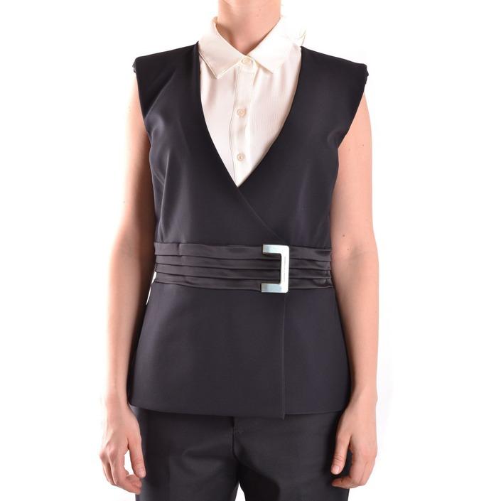 Elisabetta Franchi Women's Gilet Black 161196 - black 46
