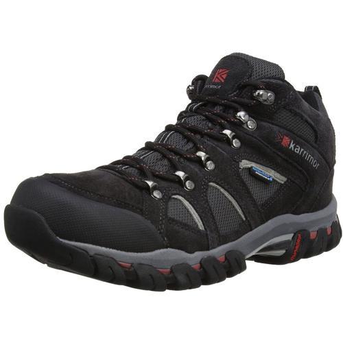 Karrimor Men's Weathertite Mid Rise Waterproof Hiking Boot Various Colours Bodmin Mid 4 - Black Sea UK-7