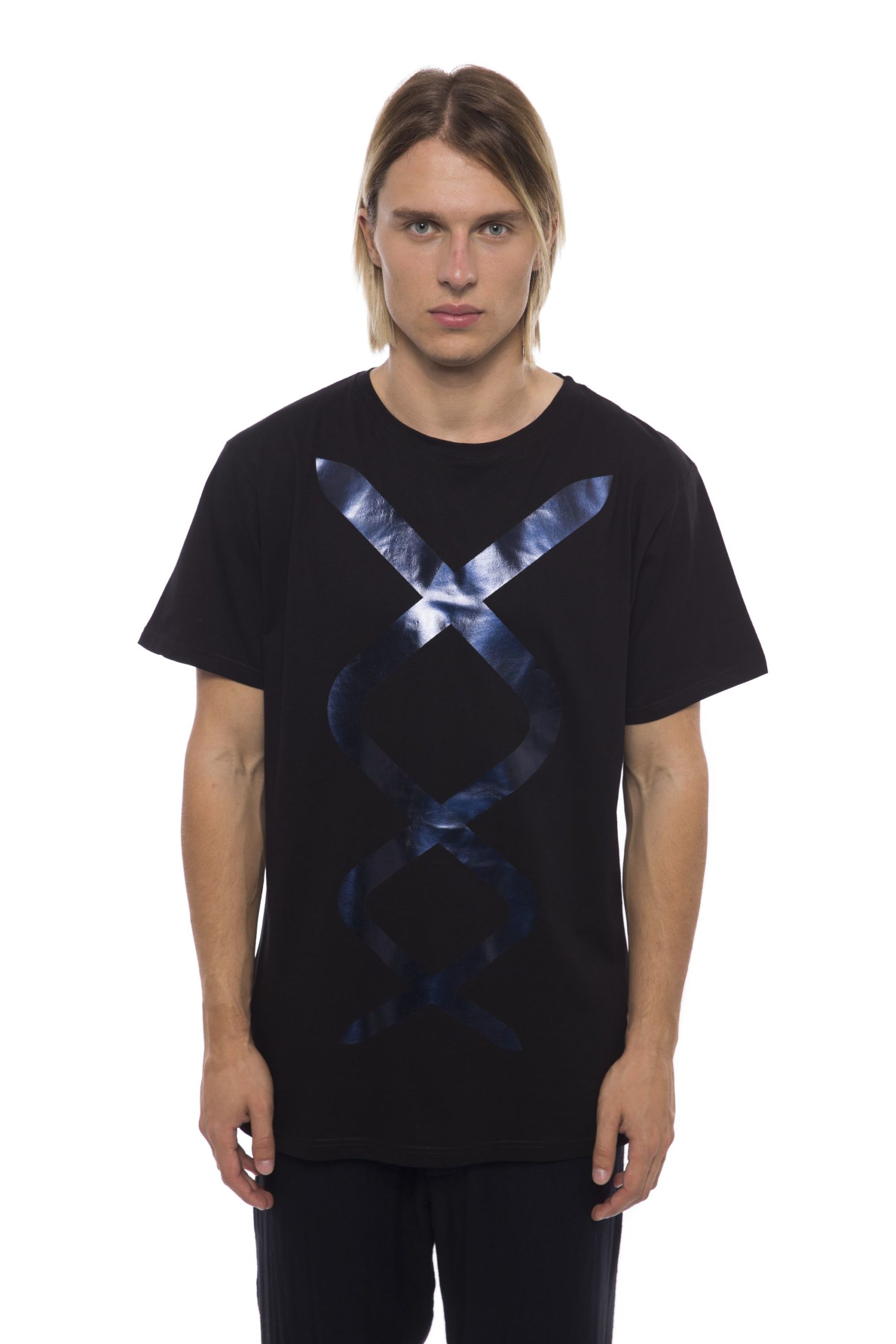 Nicolo Tonetto Men's Nero T-Shirt Black NI680382 - XL