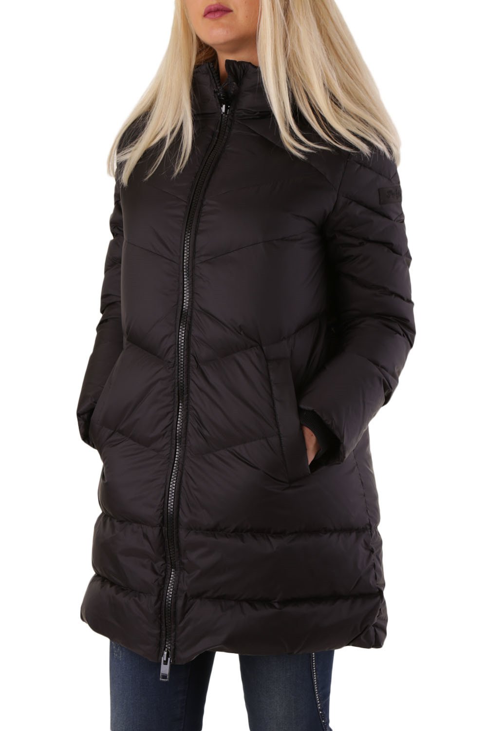 Diesel Women's Jacket Various Colours 320367 - black-1 2XS