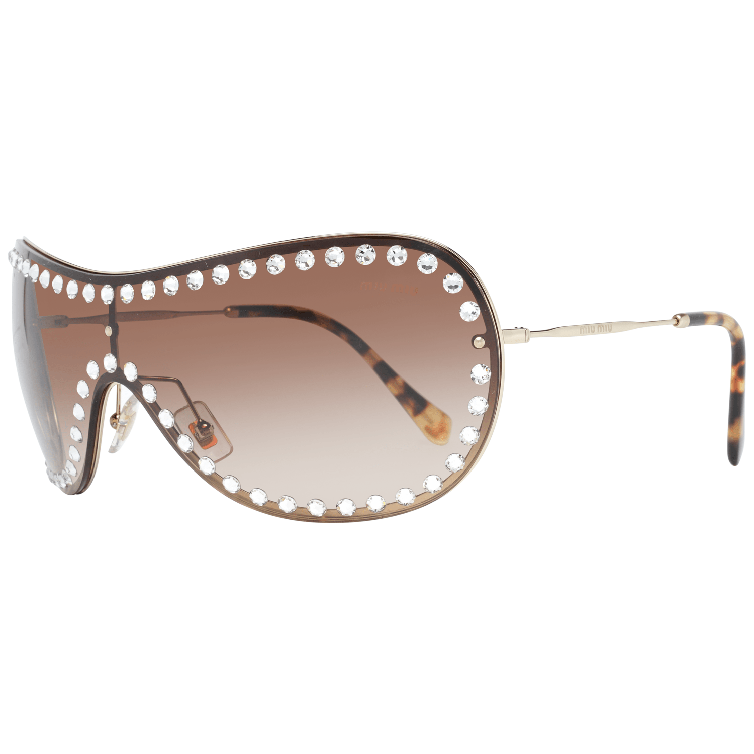 Miu Miu Women's Sunglasses Gold MU51VS 40ZVN6S1
