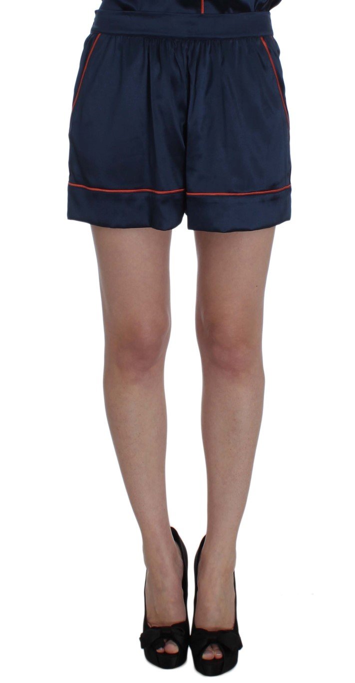 Dolce & Gabbana Women's Silk Stretch Sleepwear Shorts Multicolor SIG30713 - IT1 | XS