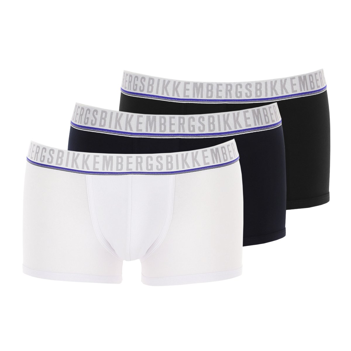 Bikkembergs Men's Underwear Boxer Various Colours VBKT04286 - white XXL