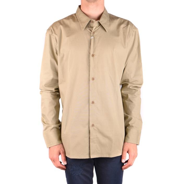 Bikkembergs Men's Shirt Beige 163237 - beige XL