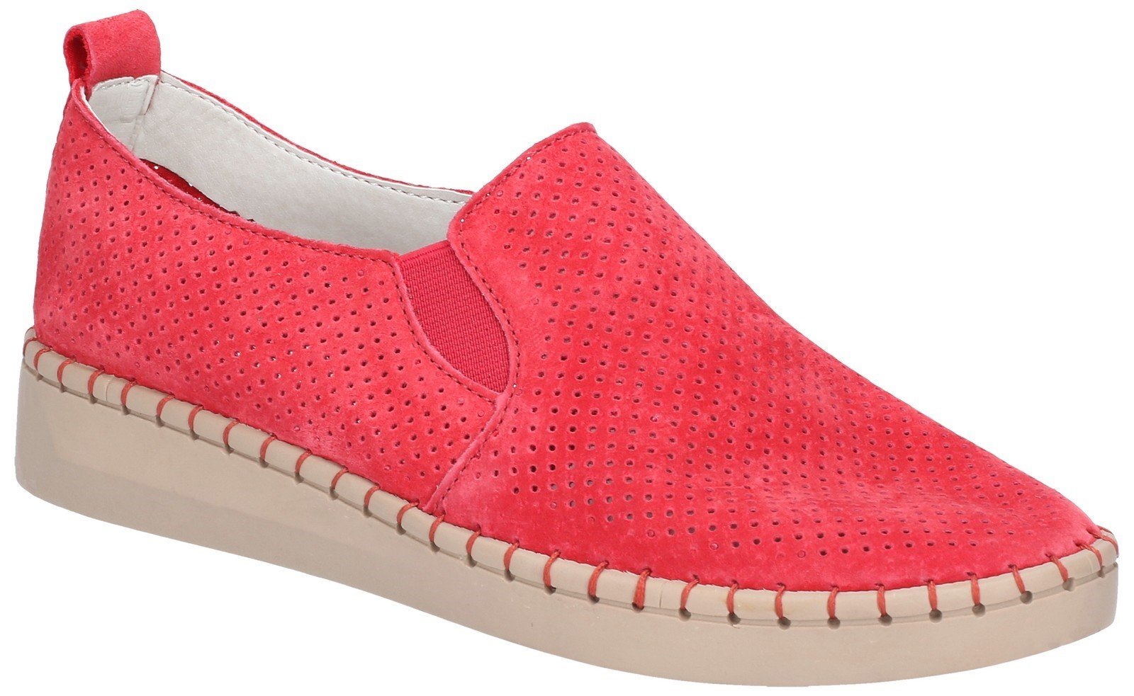 Fleet & Foster Women's Tulip Slip On Shoe Blue 28262-47470 - Red 6