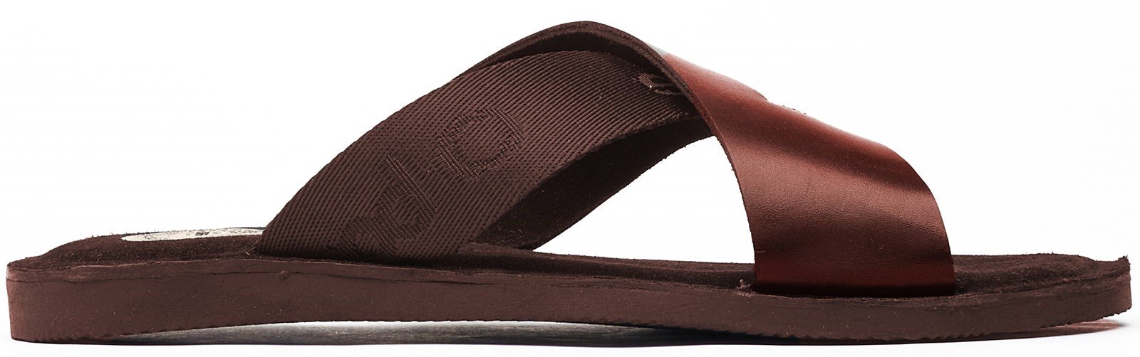 Base London Men's Miso Slip On Sandal Various Colours 32261 - Brown 7