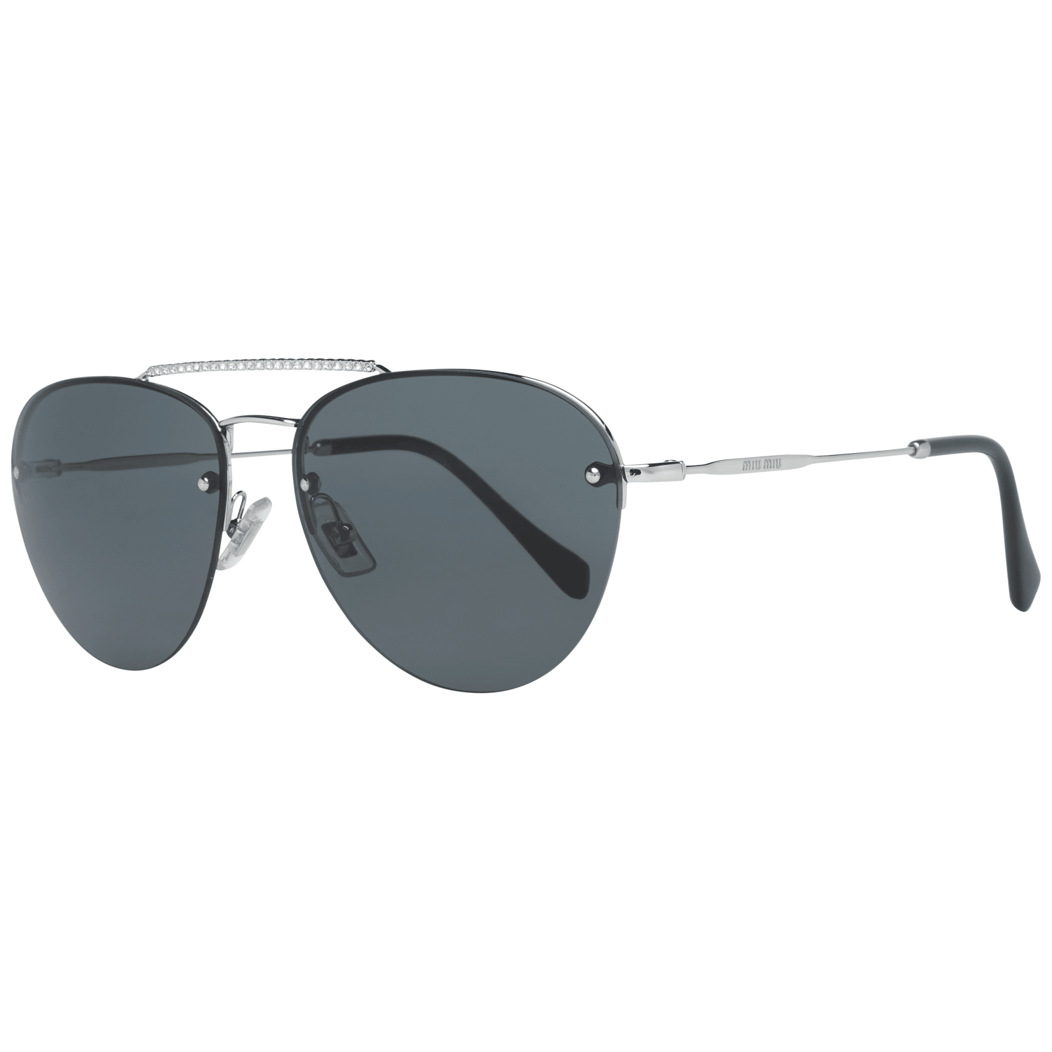 Miu Miu Women's Sunglasses Silver MU54US 1BC1A159