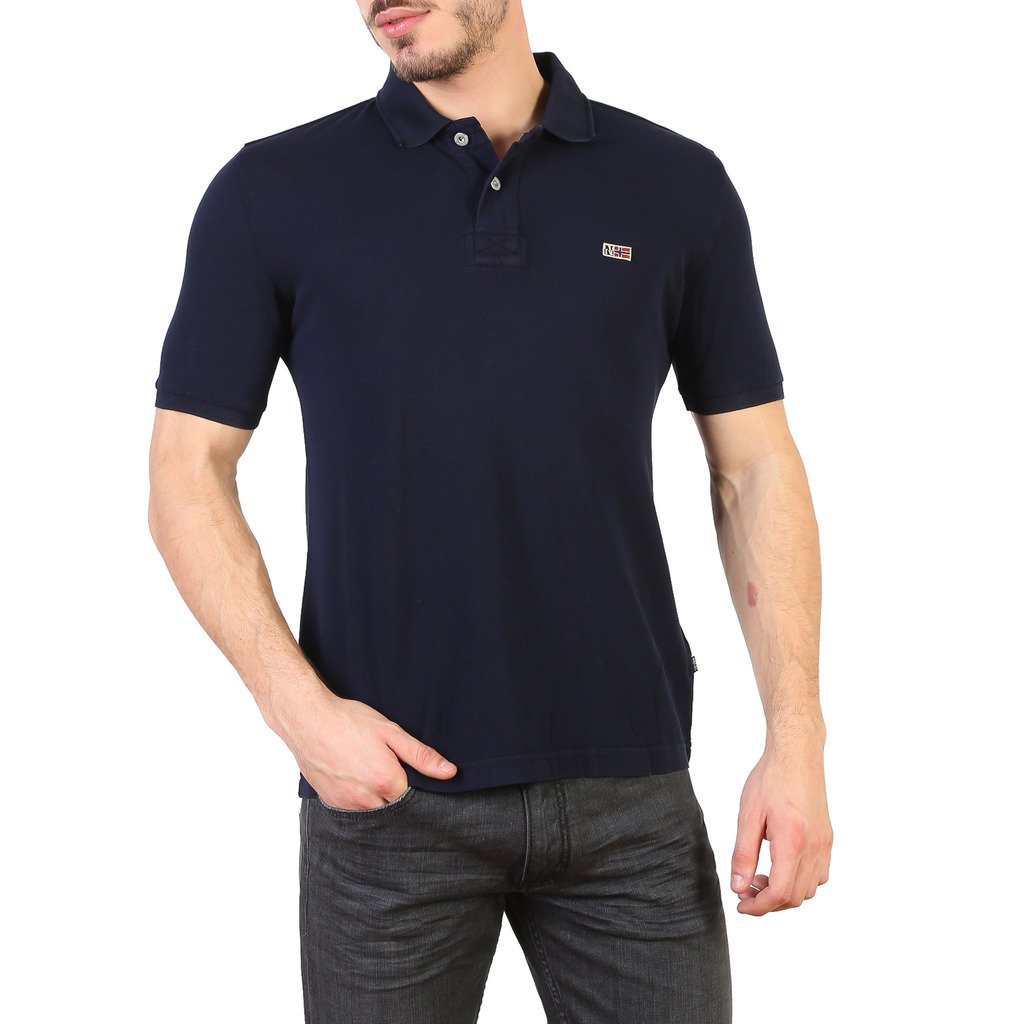 Napapijri Men's Polo Shirt Various Colours N0YHDX - blue S