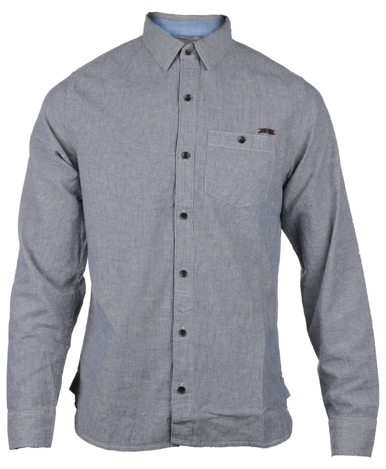 CAT Lifestyle Men's Radford LS Shirt Various Colours 24139 - Stripe Sml