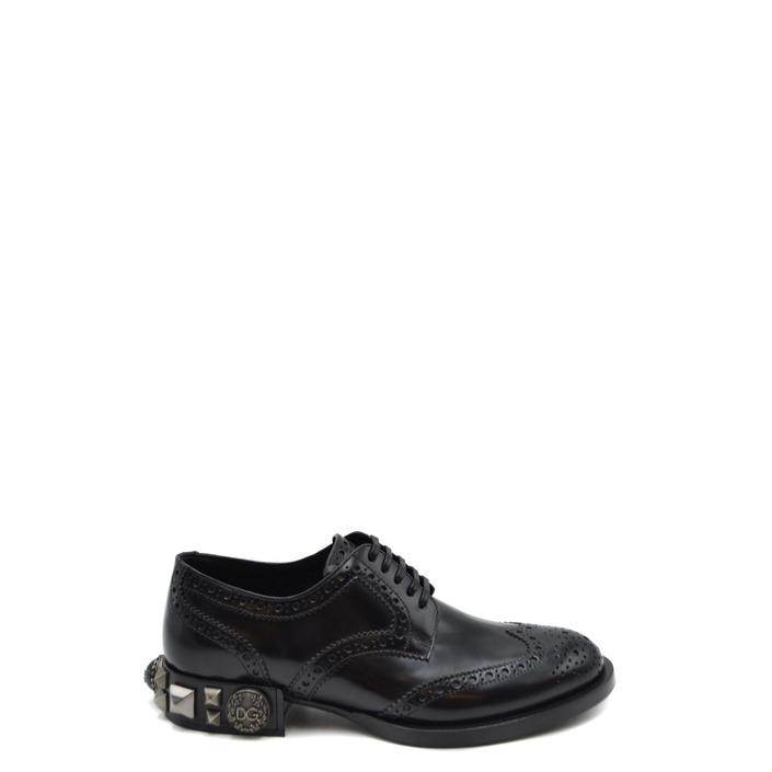 Dolce & Gabbana Women's Lace Ups Shoes Black 170305 - black 35